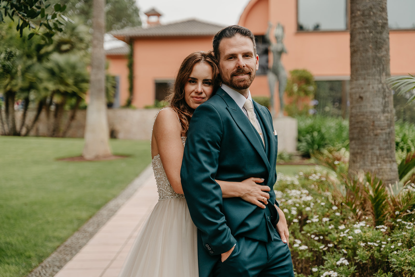 Instante espontáneo de boda capturado por Pablo Varela