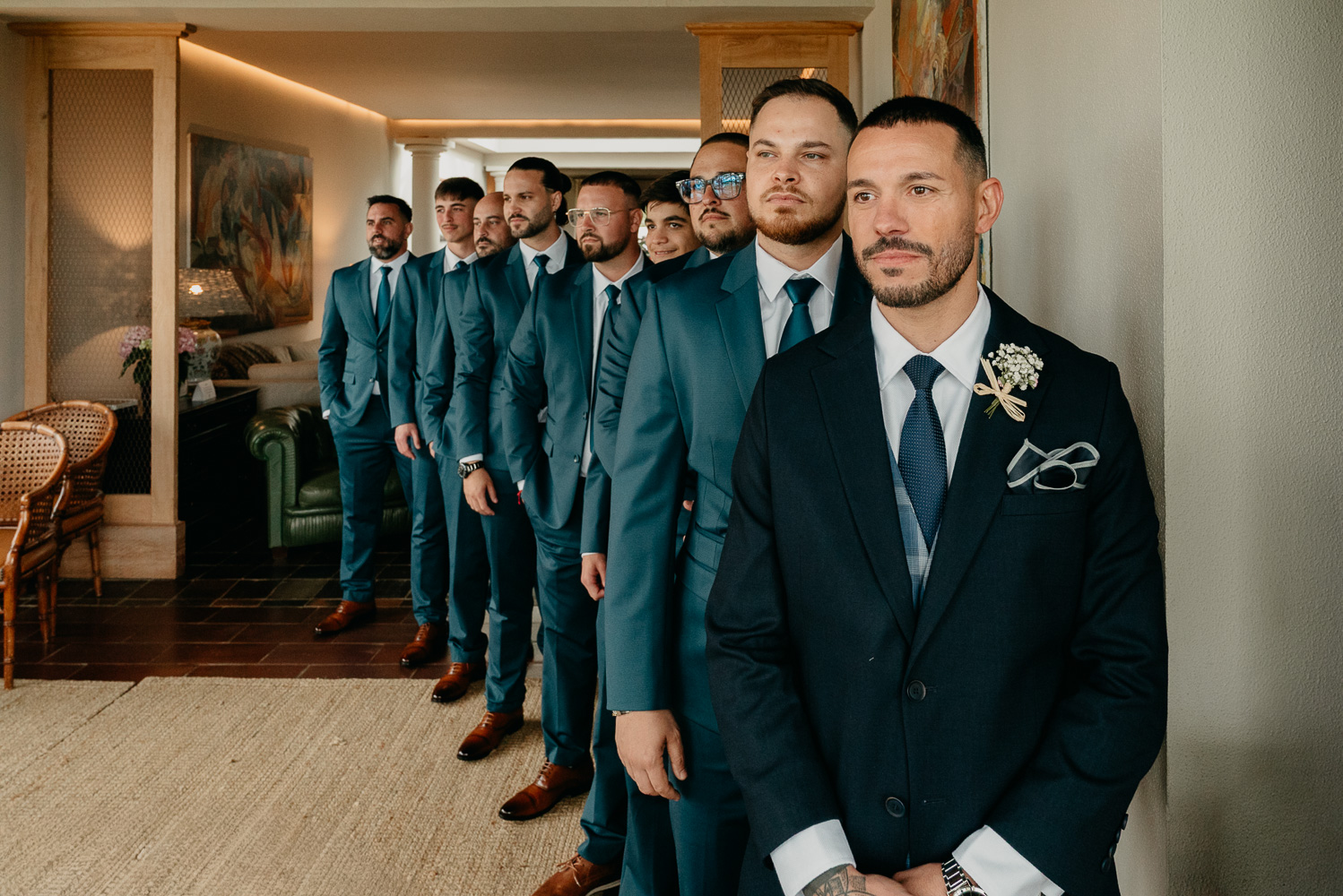 Instante espontáneo de boda capturado por Pablo Varela