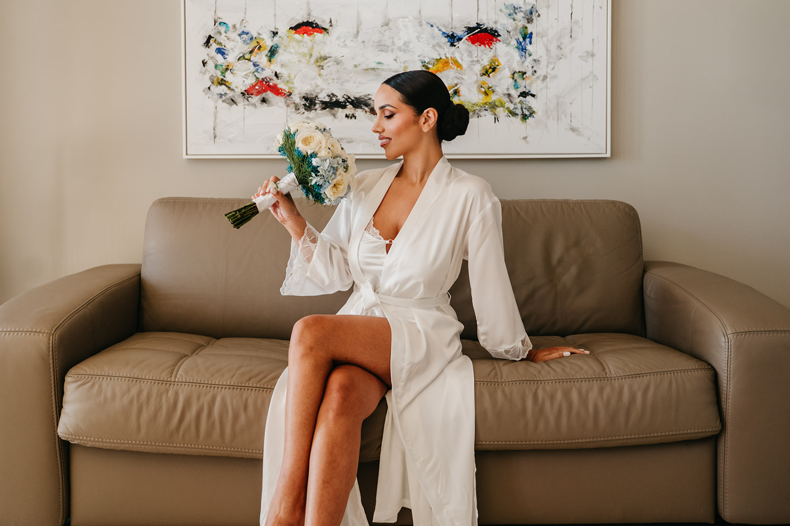 Novios fotografiados con elegancia por Pablo Varela